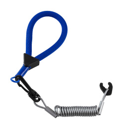 Чека для вм Kawasaki с плавающим ремешком, сине-серебристая (A2151)